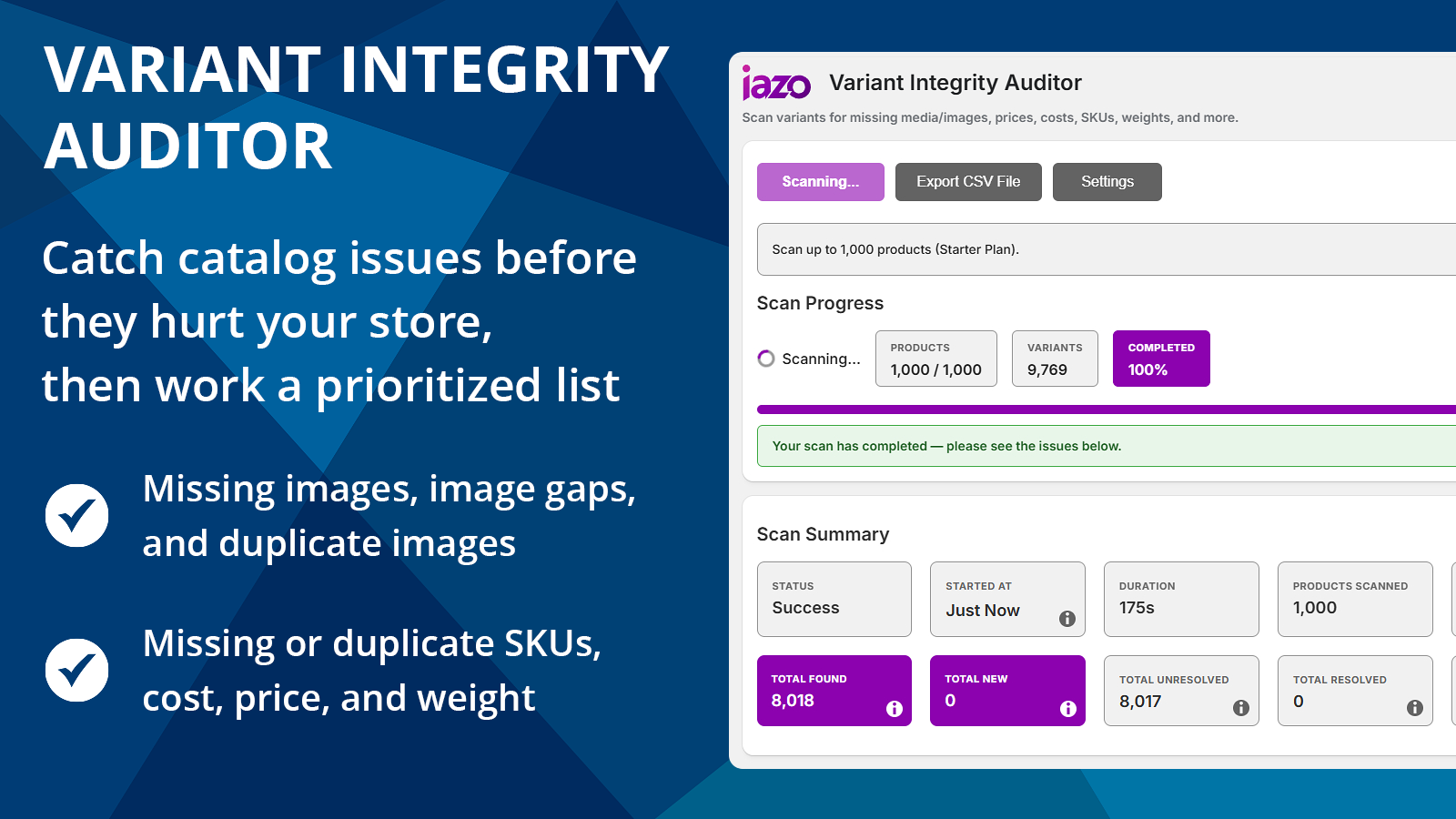 Variant Integrity Auditor